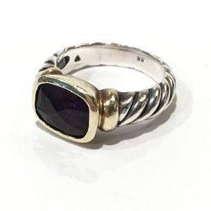 David Yurman amethyst ring